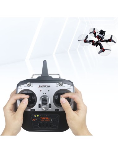 Radio Radio 8 canaux T8FB BT (Bluetooth) (Mode 1) avec récepteur R8EF