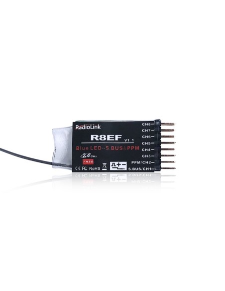 Radio Radio 8 canaux T8FB BT (Bluetooth) (Mode 1) avec récepteur R8EF