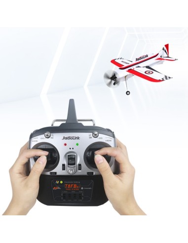 Radio Radio 8 canaux T8FB BT (Bluetooth) (Mode 1) avec récepteur R8EF