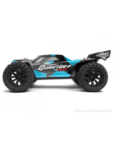 Voiture QUANTUM+ XT FLUX 4X4 1/10 ARGENT BLEU | Ventedemodelisme.fr
