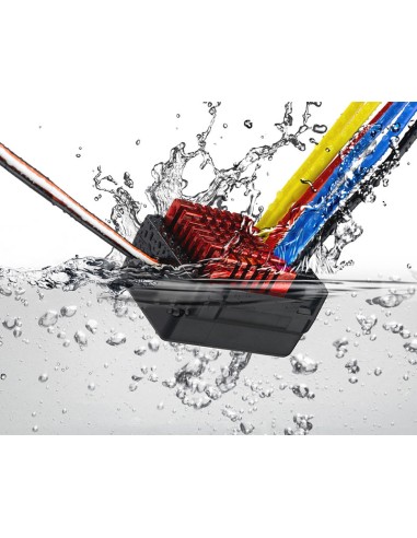 Régulateur de vitesse Quicrun WP880 Dual Brushed - LCDP - Radiocommande.fr