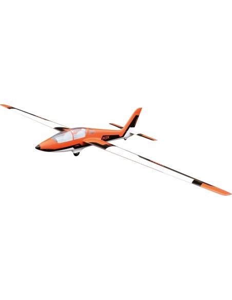 Planeur Robbe Modellsport MDM-1 FOX 3,5m Elektro PNP Planeur de voltige entièrement peint en GRP / CFK orange