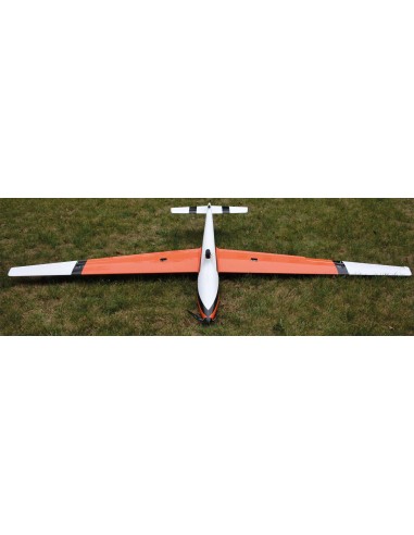 Planeur Robbe Modellsport MDM-1 FOX 3,5m Elektro PNP Planeur de voltige entièrement peint en GRP / CFK orange