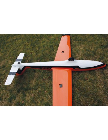 Planeur Robbe Modellsport MDM-1 FOX 3,5m Elektro PNP Planeur de voltige entièrement peint en GRP / CFK orange