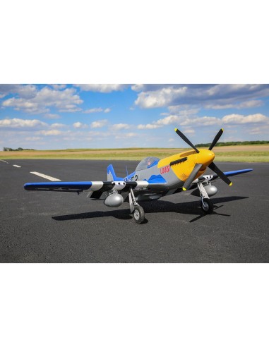 AVION Avion E-Flite P-51D MUSTANG 1.5m BNF basic