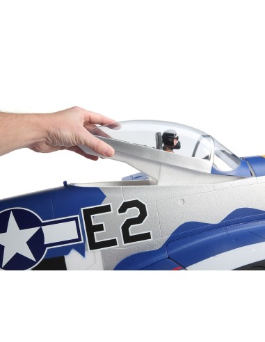 AVION Avion E-Flite P-51D MUSTANG 1.5m BNF basic