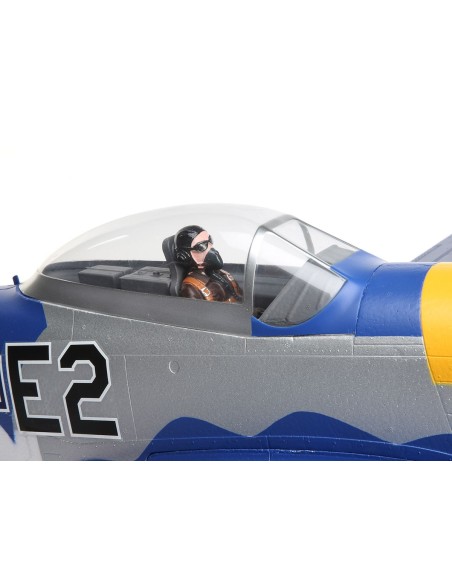 AVION Avion E-Flite P-51D MUSTANG 1.5m BNF basic