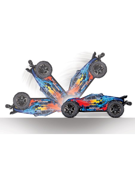 Voiture CAR RUSTLER 4X4 VXL BRUSHLESS 1/10 TRAXXAS