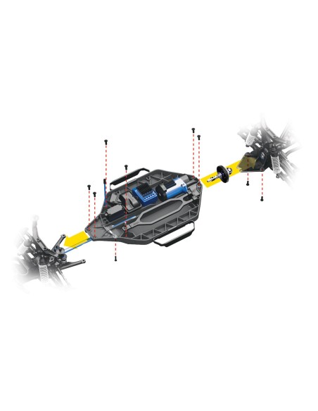 Voiture SLASH RTR 4WD 1/10 VXL BRUSHLESS TSM TRAXXAS