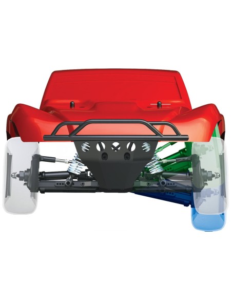 Voiture SLASH RTR 4WD 1/10 VXL BRUSHLESS TSM TRAXXAS