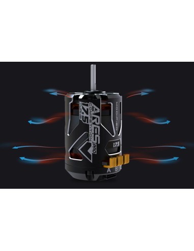 Moteur ARES PRO V2.1 STOCK Brushless Motor 1/10 Sensor 10.5T