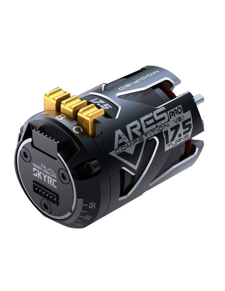 Moteur ARES PRO V2.1 MODIFIED Brushless Motor 1/10 Sensor 3.5T
