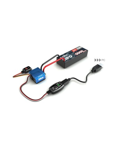 Variateur ESC TORO TS50 1/10 Sensored Brushless ESC 50Amp