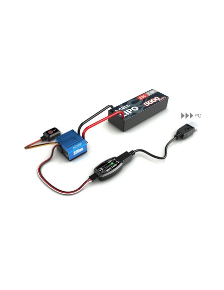 Variateur ESC TORO TS50 1/10 Sensored Brushless ESC 50Amp