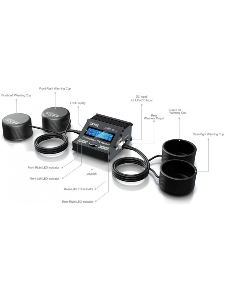 Chauffe pneu RSTW Tire Warmer V3 w/ Silicon Warming Cup