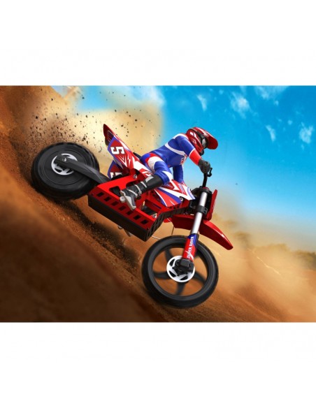 Moto 1/4 Scale RC Dirt Bike Orange RTR kit