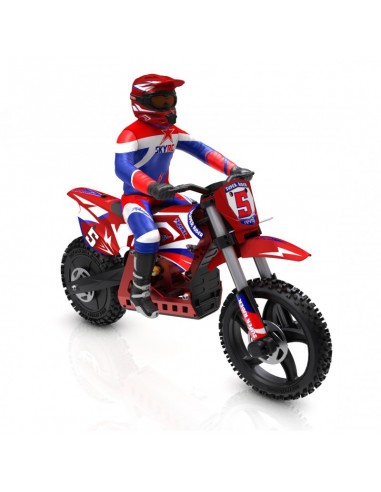 Moto 1/4 Scale RC Dirt Bike Orange RTR kit