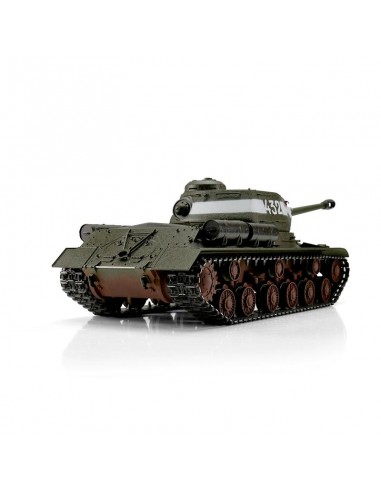 Char d'assaut, tank 1/16 RC IS-2 1944 vert BB
