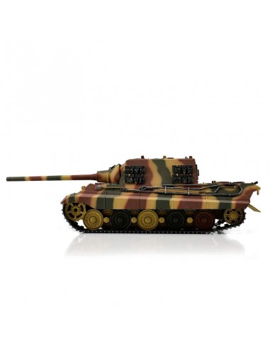 Char d'assaut, tank 1/16 RC Jagdtiger camo BB RRZ