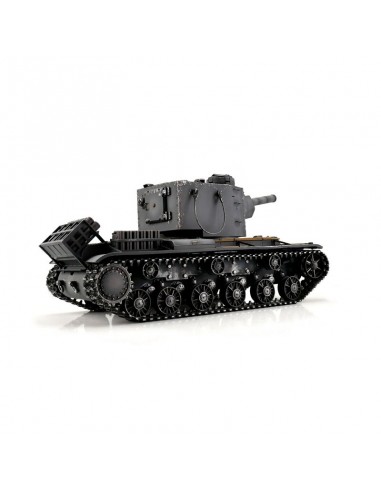 Char d'assaut, tank 1/16 RC KV-2 754(r) gris BB