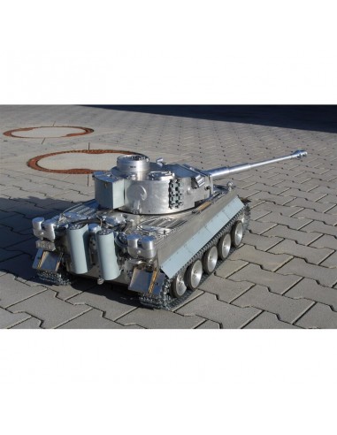 Char d'assaut, tank 1/8 RC Tiger I Full Metal Version Tank BB