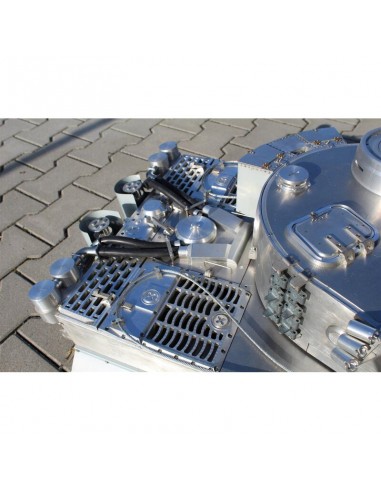 Char d'assaut, tank 1/8 RC Tiger I Full Metal Version Tank BB