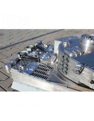 Char d'assaut, tank 1/8 RC Tiger I Full Metal Version Tank BB