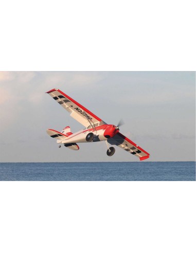 Avion PREMIER AIRCRAFT CESSNA 170 SUPER PNP ROUGE/BLANC M. AURA 8 ET FEUX DE POSITION