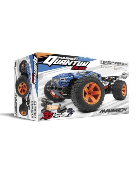 Voiture QUANTUM XT 1/10 4X4 FLUX BLEU