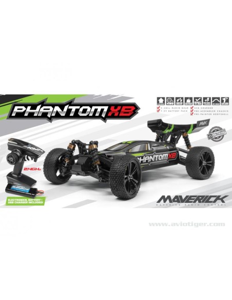 VOITURE PHANTOM BUGGY XB 1/10 RTR | Ventedemodelisme.fr