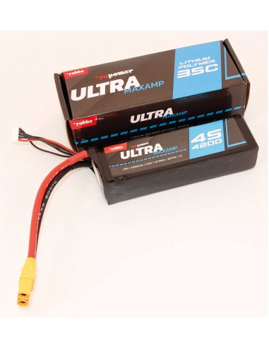 Accu Robbe Modellsport RO-POWER ULTRA MAXAMP 4200MAH 14,8 VOLT 4S
