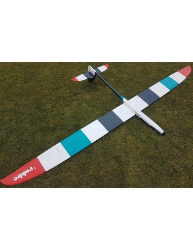 Planeur Robbe Modellsport SCIROCCO S 3,75M ARF (Petrol) en fibre de verre PLANEUR HAUTE PERFORMANCE AVEC 4 VOLETS