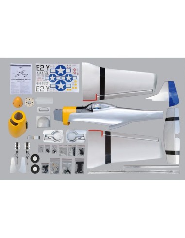 Avion Phoenix Model P-51 Mustang .46-.55 GP/EP ARF 1.41m