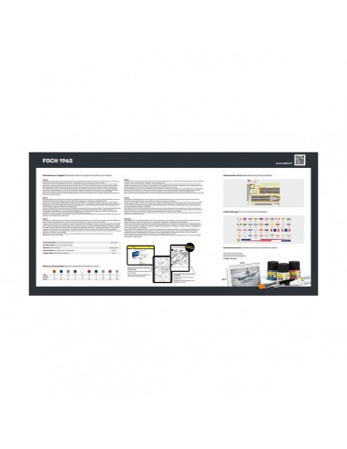 Maquette statique Heller STARTER KIT Foch 1965 1/400