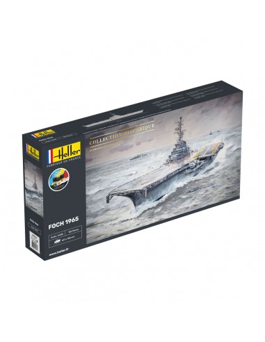 Maquette statique Heller STARTER KIT Foch 1965 1/400