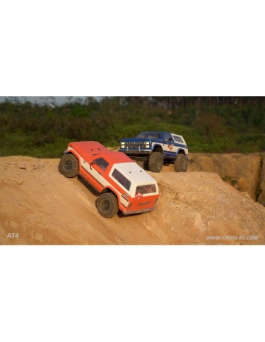 Voiture rc Crawling kit - AT4 EMO 1/10 RTR Kit (orange / white)
