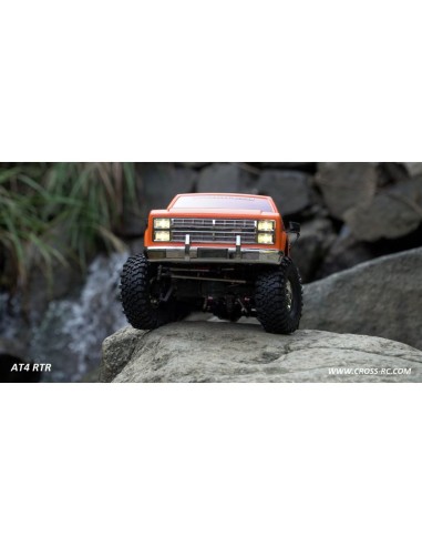 Voiture rc Crawling kit - AT4 EMO 1/10 RTR Kit (orange / white)