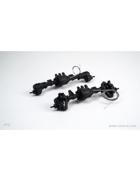 Voiture rc Crawling kit - AT4 EMO 1/10 RTR Kit (orange / white)