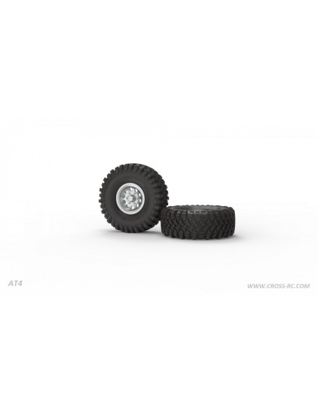 Voiture rc Crawling kit - AT4 EMO 1/10 RTR Kit (orange / white)