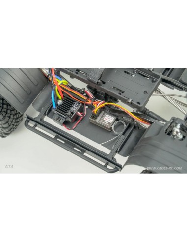 Voiture rc Crawling kit - AT4 EMO 1/10 RTR Kit (orange / white)