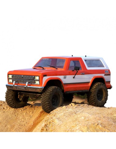 Voiture rc Crawling kit - AT4 EMO 1/10 RTR Kit (orange / white)