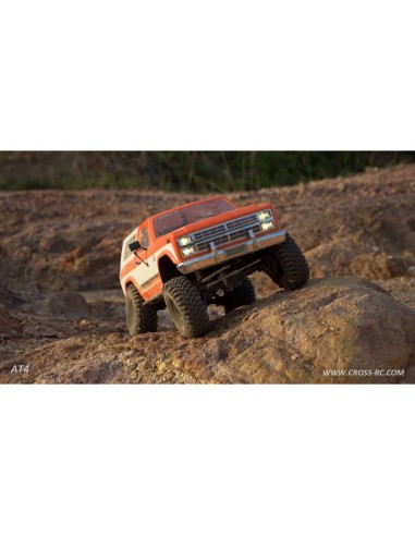 Voiture rc Crawling kit - AT4 EMO 1/10 RTR Kit (orange / white)