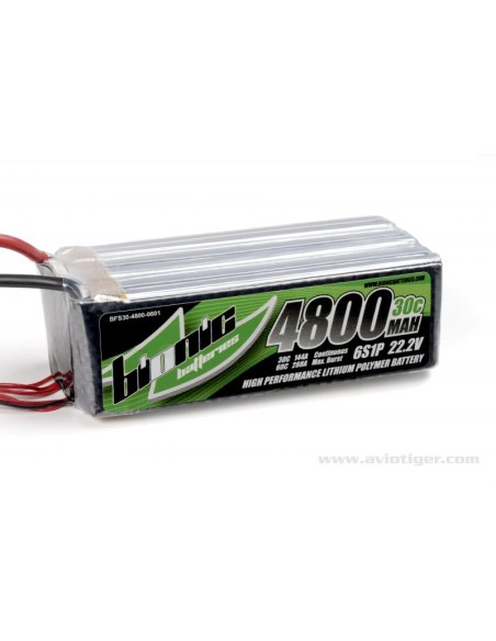 PACK D'ACCUS Batterie / Accu LIPO 4800MAH 22.2V 6S 30C F