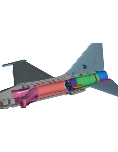 Avion rc, avion radiocommandé PREMIER AIRCRAFT Flexjet G2 Orange EDF Impeller Jet PNP mit Aura 8