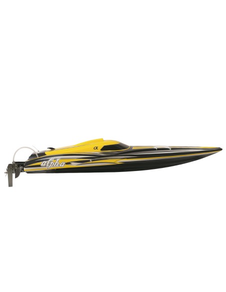 Bateau rc modélisme bateau ALPHA MONO-RENNBOOT 1060MM 4-6S GELB