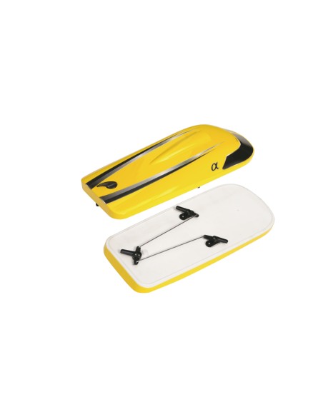 Bateau rc modélisme bateau ALPHA MONO-RENNBOOT 1060MM 4-6S GELB