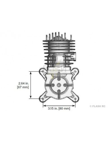Modelisme rc Moteur essence 2 temps DLE-55 (Nouvelle Version) - Dle Engines