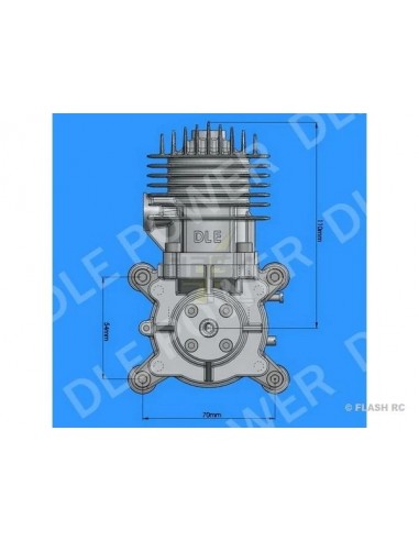 Modelisme rc Moteur essence 2 temps DLE-30 V2 - Dle Engines