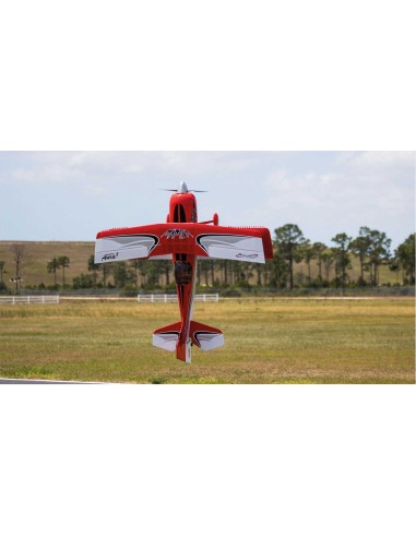 Modelisme rc, avion rc PREMIER AIRCRAFT MAMBA 70CC ARF BIPLAN ROUGE