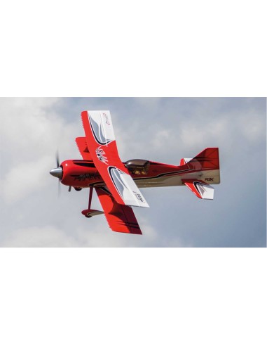 Modelisme rc, avion rc PREMIER AIRCRAFT MAMBA 70CC ARF BIPLAN ROUGE